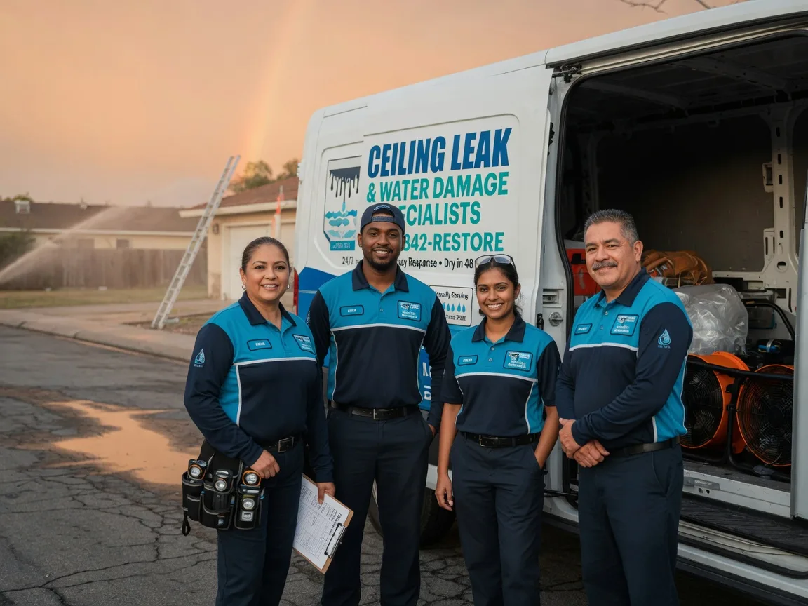 Ceiling Leak Cleanup company in Lake Dallas, TX