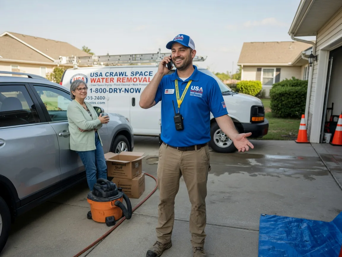 Crawl Space Water Removal Lake Dallas, TX FAQs